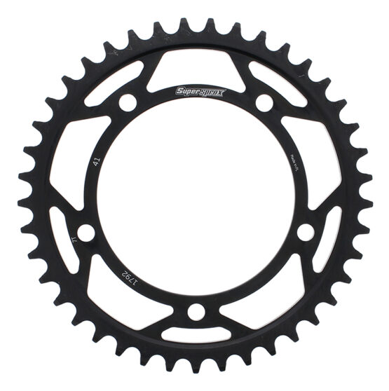 Supersprox Steel Rear Sprocket 41T Black 525 For 00-16 Triumph Suzuki