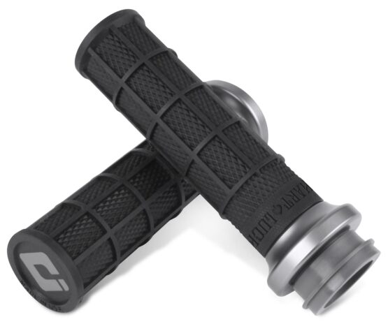 ODI Hart-Luck V-Twin Lock-On Grips Black/Graphite For Harley-Davidson - Image 3