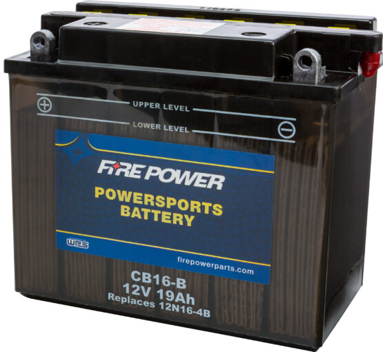 Fire Power 12V Heavy Duty Battery Replaces YB16-B