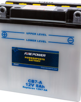 Fire Power CB7-A 12V Heavy Duty Battery w/Acid Pack