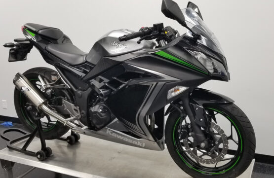 Kawasaki Ninja EX300 Full Exhaust System - Image 6