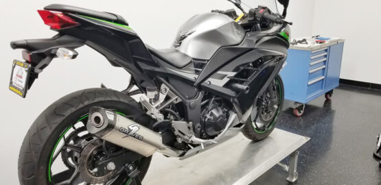 Kawasaki Ninja EX300 Full Exhaust System - Image 8