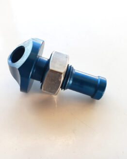 Blue 3/8" ID 45 Degree Bypass Fitting *Open Box*