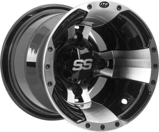 SS112 Machined Wheel 10x5 4/156 3+2 - Image 2