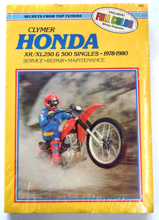 NOS Clymer Shop Repair & Service Manual Soft Cover Fits 78-80 XR/XL 250-500