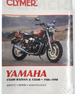 Clymer Service Manual Soft Cover M388 Fits Yamaha YX600/FZ600 86-90