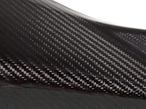 Black GP Slip On Exhaust w/ Carbon Fiber Heatshield - Image 3