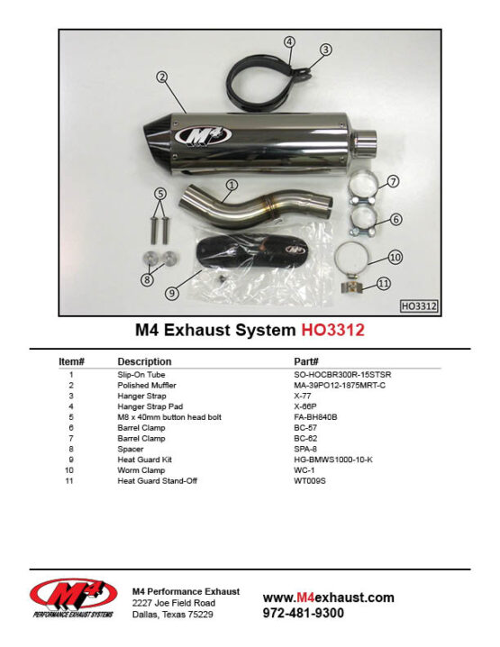 Polished Slip On Exhaust - Image 3
