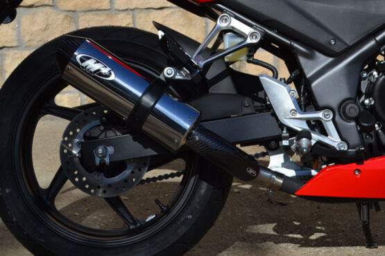 Polished Slip On Exhaust