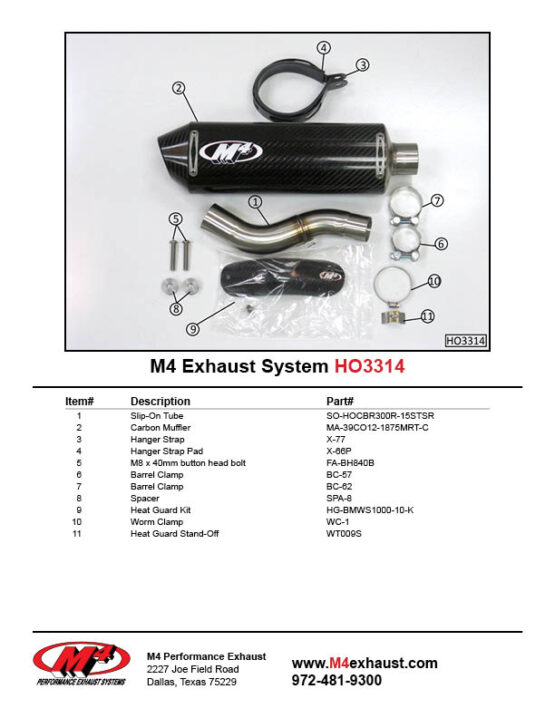 Carbon Fiber Slip On Exhaust - Image 3
