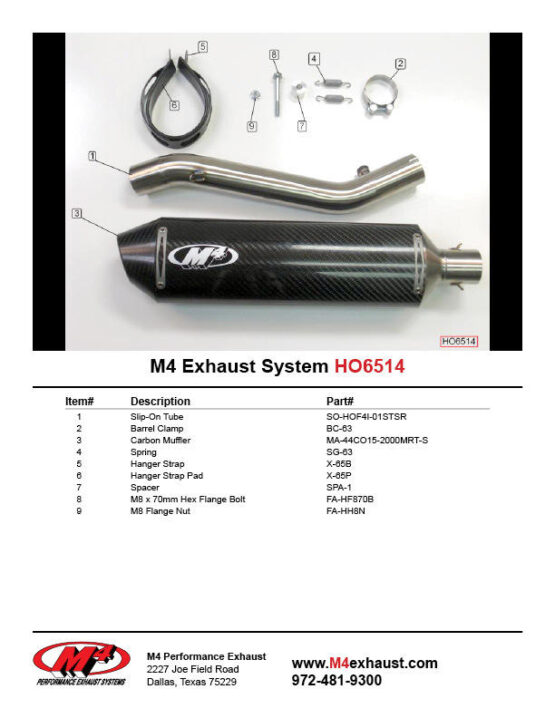 Carbon Fiber Slip On Exhaust - Image 2