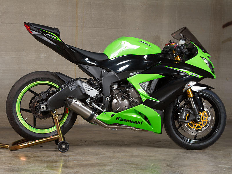 Street Slayer Titanium Full Exhaust w/ Carbon Fiber Tip - Image 3