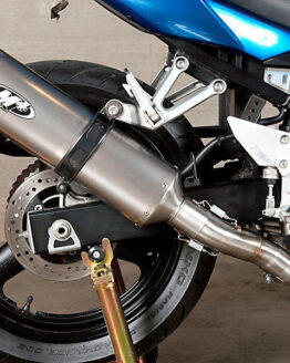 Titanium Full Exhaust W/ Stainless Tubing