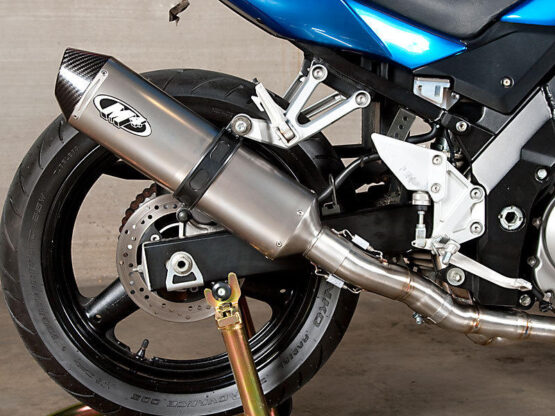 Titanium Full Exhaust W/ Stainless Tubing