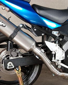 Race Mount Titanium Full Exhaust w/ Stainless Tubing