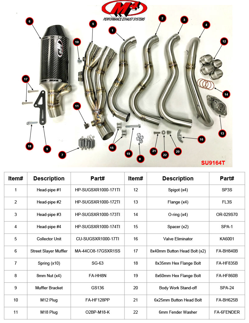 Street Slayer Carbon Fiber Full Exhaust w/ Titanium Tubing - Image 4