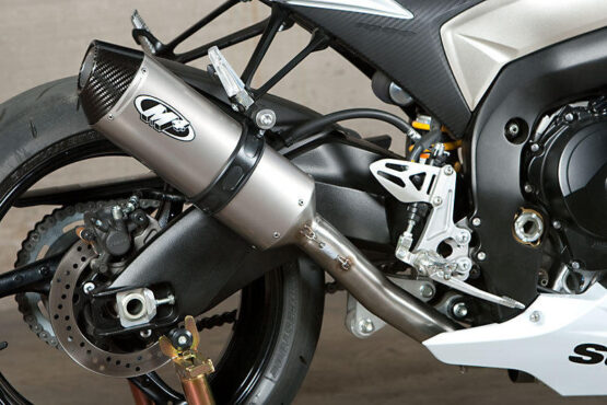 Titanium Full Exhaust W/ Stainless Tubing