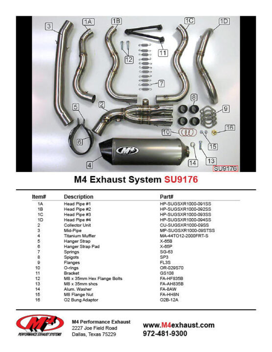 Titanium Full Exhaust W/ Stainless Tubing - Image 4