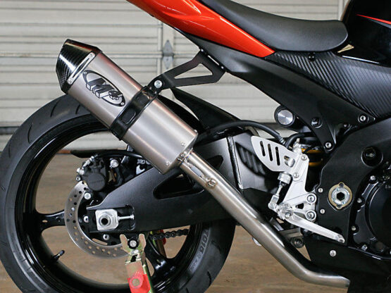 Titanium Full Exhaust W/ Stainless Tubing