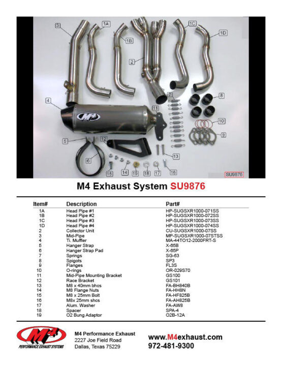 Titanium Full Exhaust W/ Stainless Tubing - Image 4