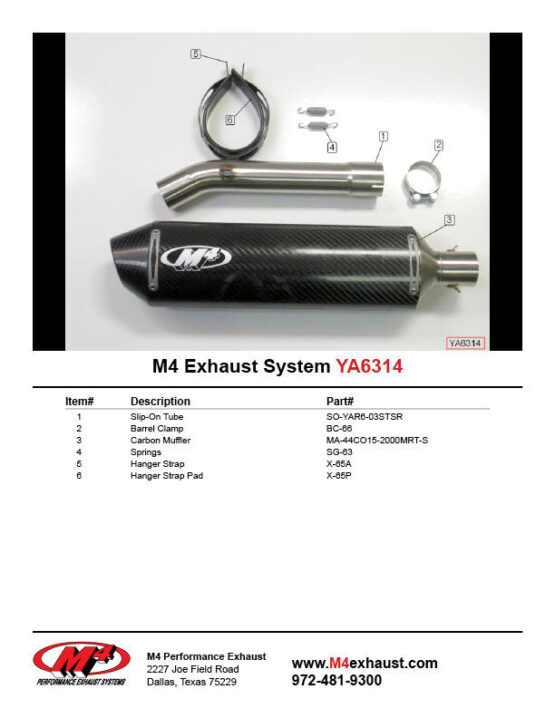 Carbon Fiber Slip On Exhaust - Image 2