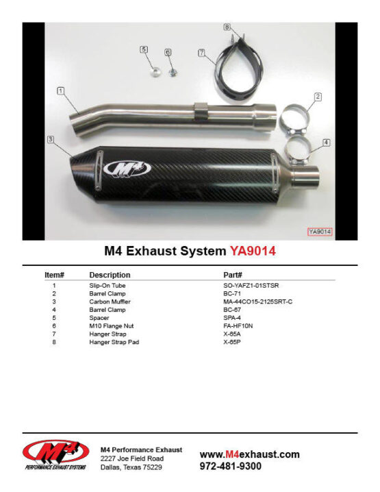 Carbon Fiber Slip On Exhaust - Image 2