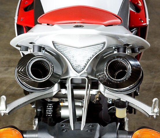 Carbon Fiber Dual Slip On Exhaust - Image 3