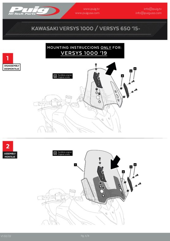Touring Windscreen Clear - Image 5