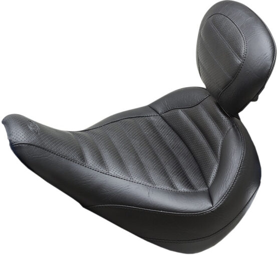 Tuck and Roll Vinyl Solo Seat w/Backrest