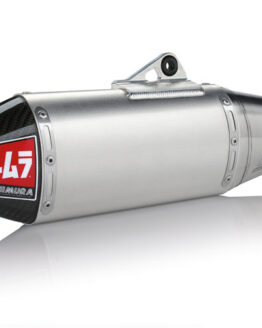 Yoshimura RS-4 Slip-On Exhaust SS-AL-CF Silver Fits 17-20 Kawasaki KX250F
