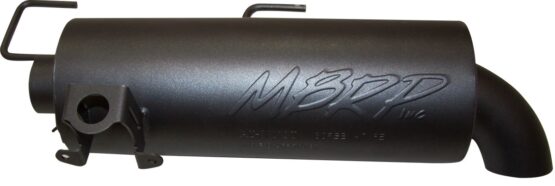 MBRP Performance Slip-On Exhaust Black Fits 09-16 Polaris Sportsman 850