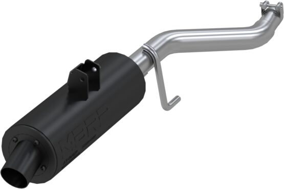 MBRP Sport Slip-On Exhaust Muffler Black Fits 07-14 Rancher/Foreman 420
