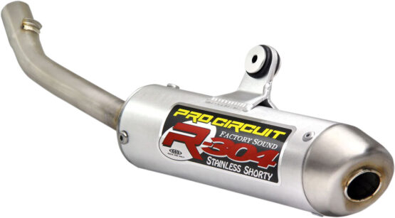 R-304 Shorty Aluminum Slip On Exhaust Silencer