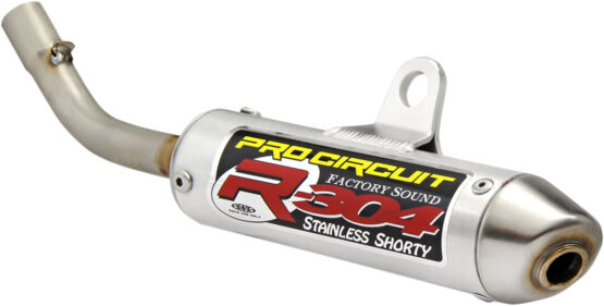 R-304 Shorty Aluminum Slip On Exhaust Silencer