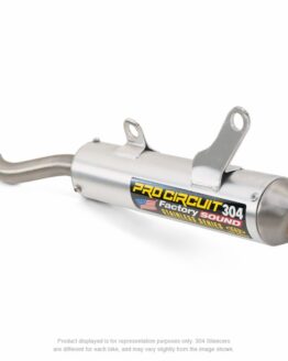 304 Aluminum Slip On Exhaust Silencer