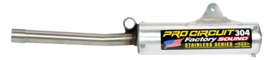 304 Aluminum Slip On Exhaust Silencer