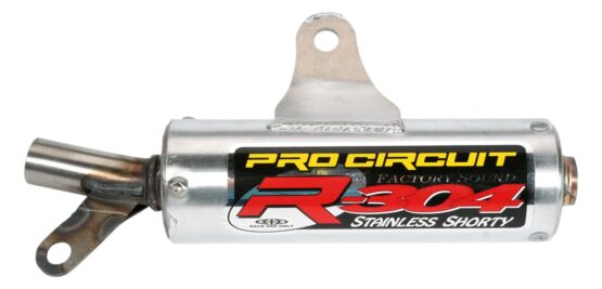 R-304 Shorty Aluminum Slip On Exhaust Silencer