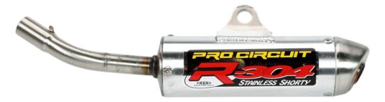 R-304 Shorty Aluminum Slip On Exhaust Silencer