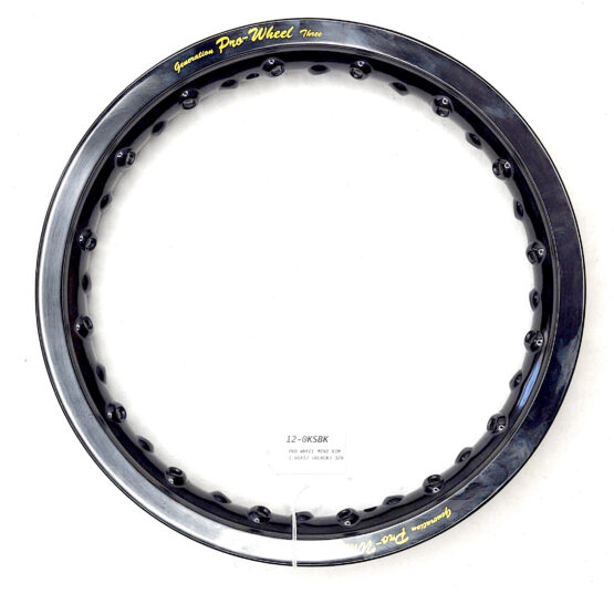 Pro-Wheel Gen 3 Mini Rim 1.60x12 Black 32H Fits KX60 RM60 YZ65