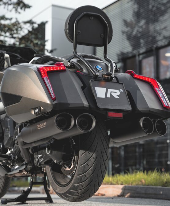 Custom "Quad" Muffler Slip On Exhaust For BMW K 1600 Bagger & GA - Image 3