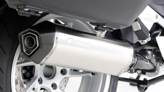 Remus HEXACONE Slip-On Titanium Exhaust Silver Fits BMW R1200RT - Image 2