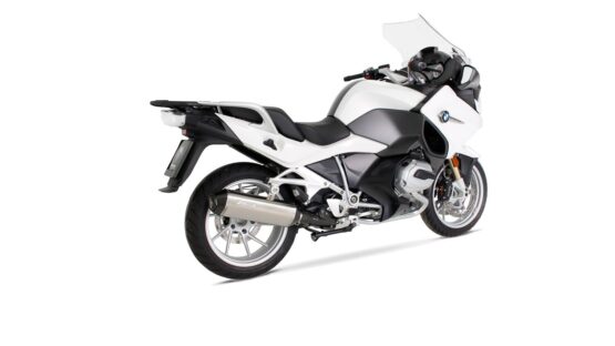 Remus HEXACONE Slip-On Titanium Exhaust Silver Fits BMW R1200RT - Image 4
