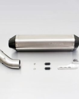 Remus HEXACONE Slip-On Exhaust Titanium Silver Fits 10-13 BMW R1200RT