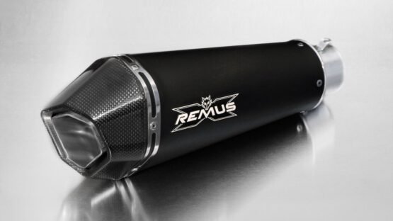 Remus HYPERCONE Slip-On Exhaust Black Stainless Steel Fits 15-16 S1000RR