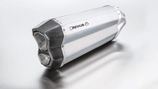 REMUS 8 Slip On Exhaust Stainless Steel
