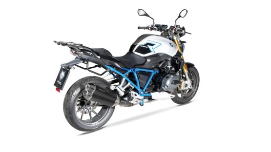 REMUS 8 Slip On Exhaust Stainless Steel - Black - Image 3