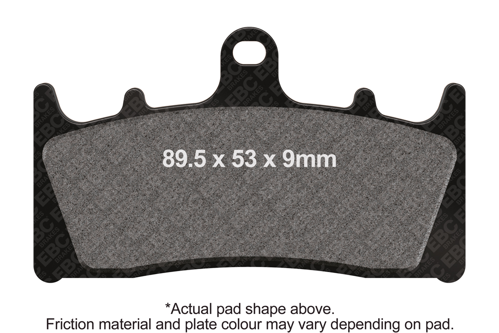 Front Organic Brake Pads - Image 4