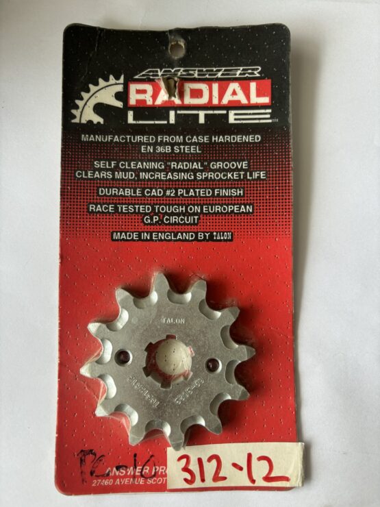 12t Front Counter Shaft Steel Sprocket