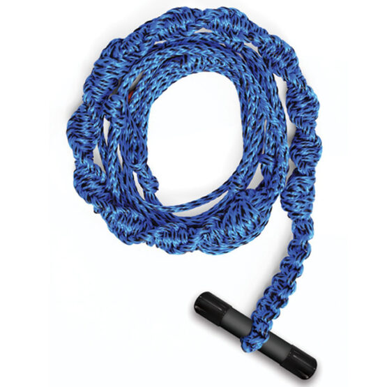 Airhead Wakesurf Rope 16 Ft Spiral Braid Blue Black