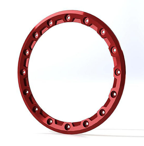 Bullite Beadlock Ring 15 Inch Red